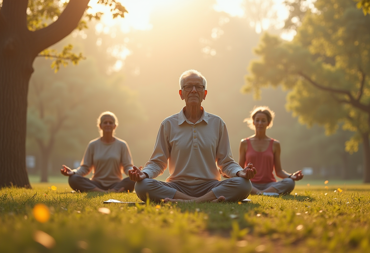 Медитація в студії